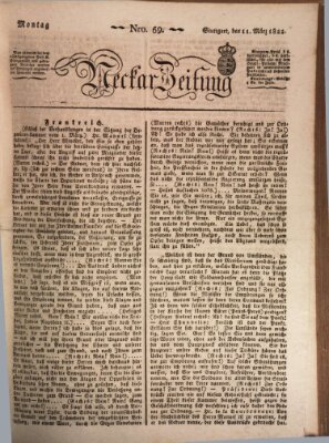 Neckar-Zeitung Montag 11. März 1822