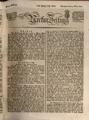 Neckar-Zeitung Dienstag 19. März 1822