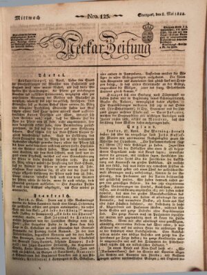 Neckar-Zeitung Mittwoch 8. Mai 1822