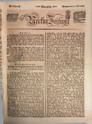 Neckar-Zeitung Mittwoch 15. Mai 1822