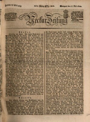 Neckar-Zeitung Donnerstag 16. Mai 1822