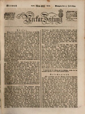 Neckar-Zeitung Mittwoch 19. Juni 1822