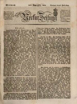 Neckar-Zeitung Mittwoch 26. Juni 1822