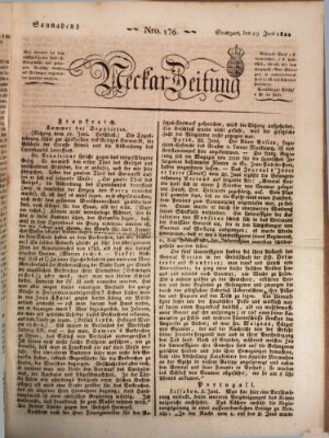 Neckar-Zeitung Samstag 29. Juni 1822