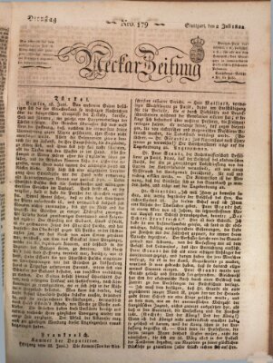 Neckar-Zeitung Dienstag 2. Juli 1822