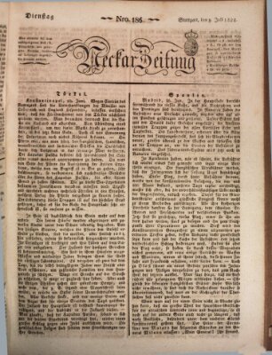 Neckar-Zeitung Dienstag 9. Juli 1822