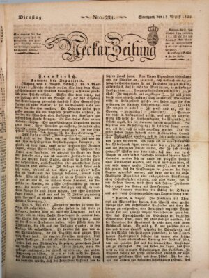 Neckar-Zeitung Dienstag 13. August 1822