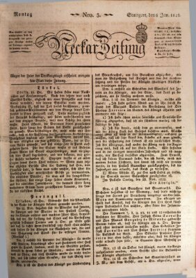 Neckar-Zeitung Montag 6. Januar 1823