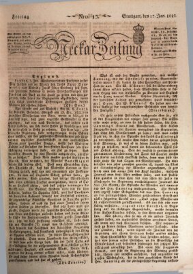 Neckar-Zeitung Freitag 17. Januar 1823