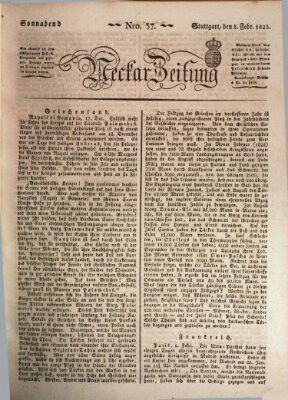 Neckar-Zeitung Samstag 8. Februar 1823