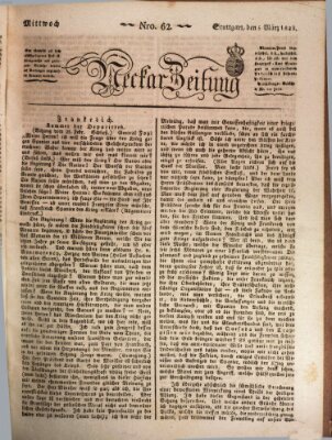 Neckar-Zeitung Mittwoch 5. März 1823