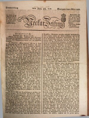 Neckar-Zeitung Donnerstag 6. März 1823