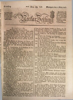 Neckar-Zeitung Dienstag 11. März 1823