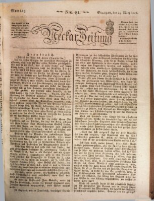 Neckar-Zeitung Montag 24. März 1823