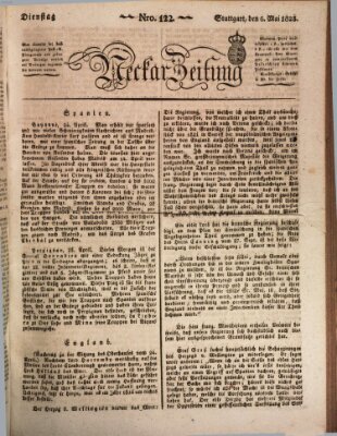 Neckar-Zeitung Dienstag 6. Mai 1823