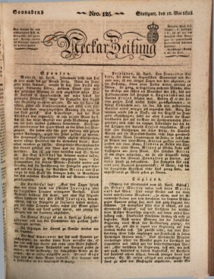 Neckar-Zeitung Samstag 10. Mai 1823