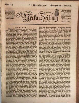 Neckar-Zeitung Montag 12. Mai 1823