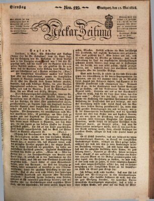 Neckar-Zeitung Dienstag 13. Mai 1823