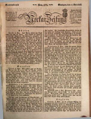 Neckar-Zeitung Samstag 17. Mai 1823