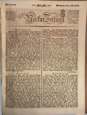 Neckar-Zeitung Mittwoch 21. Mai 1823