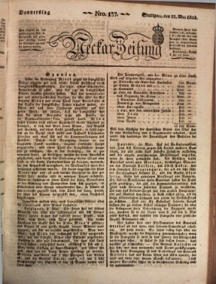 Neckar-Zeitung Donnerstag 22. Mai 1823