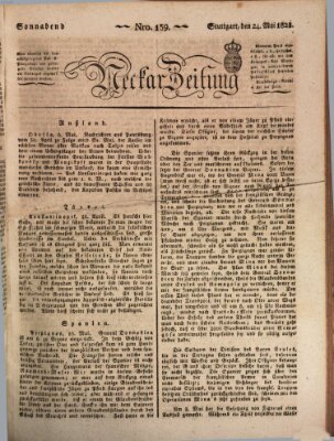 Neckar-Zeitung Samstag 24. Mai 1823