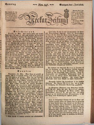 Neckar-Zeitung Sonntag 1. Juni 1823