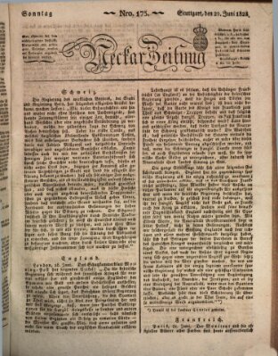 Neckar-Zeitung Sonntag 29. Juni 1823