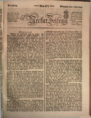 Neckar-Zeitung Dienstag 1. Juli 1823