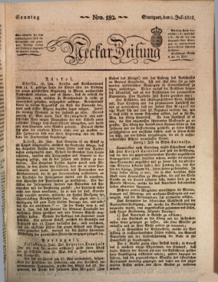 Neckar-Zeitung Sonntag 6. Juli 1823