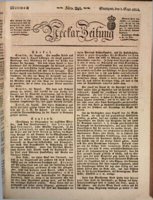 Neckar-Zeitung Mittwoch 3. September 1823