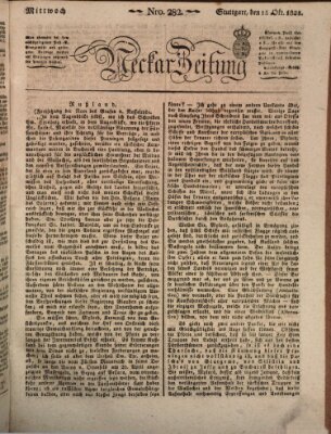 Neckar-Zeitung Mittwoch 15. Oktober 1823