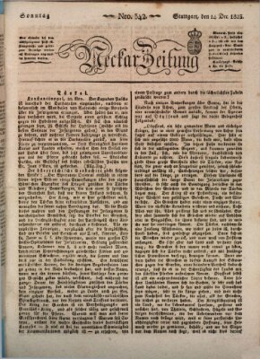 Neckar-Zeitung Sonntag 14. Dezember 1823