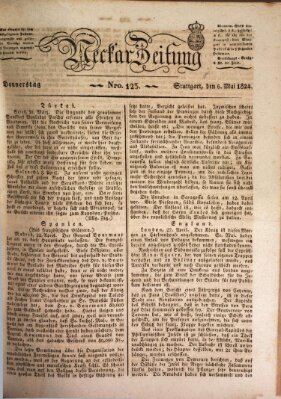 Neckar-Zeitung Donnerstag 6. Mai 1824