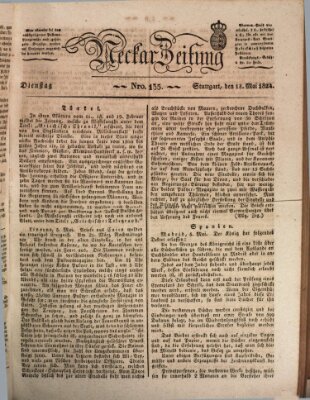 Neckar-Zeitung Dienstag 18. Mai 1824