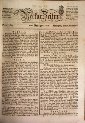 Neckar-Zeitung Donnerstag 20. Mai 1824