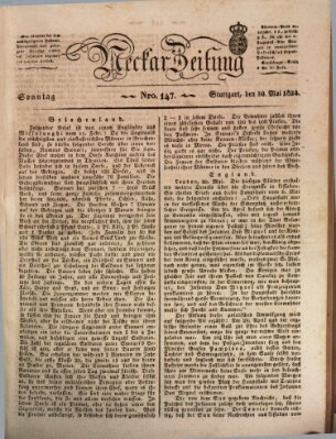 Neckar-Zeitung Sonntag 30. Mai 1824