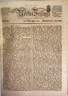 Neckar-Zeitung Dienstag 1. Juni 1824