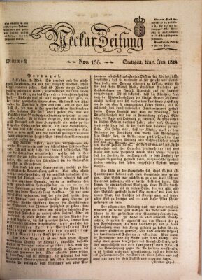 Neckar-Zeitung Mittwoch 9. Juni 1824