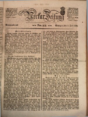 Neckar-Zeitung Samstag 31. Juli 1824