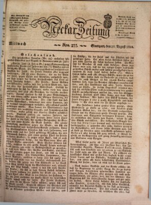 Neckar-Zeitung Mittwoch 25. August 1824