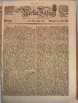 Neckar-Zeitung Montag 4. Oktober 1824