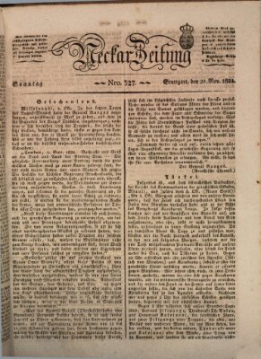 Neckar-Zeitung Sonntag 28. November 1824