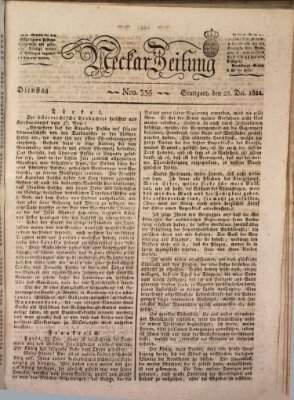 Neckar-Zeitung Dienstag 28. Dezember 1824