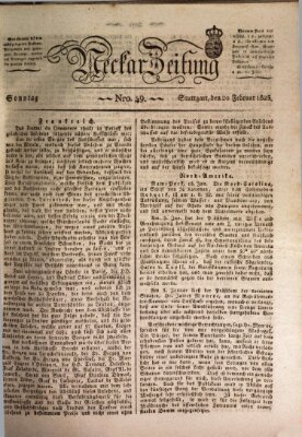 Neckar-Zeitung Sonntag 20. Februar 1825