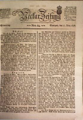 Neckar-Zeitung Sonntag 27. März 1825