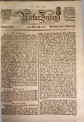 Neckar-Zeitung Donnerstag 31. März 1825