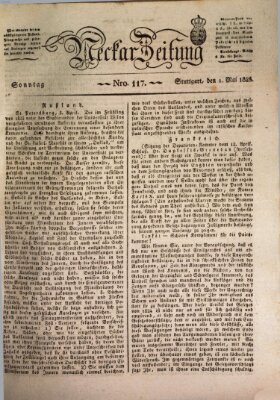 Neckar-Zeitung Sonntag 1. Mai 1825