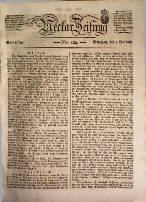 Neckar-Zeitung Sonntag 8. Mai 1825