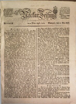 Neckar-Zeitung Mittwoch 25. Mai 1825